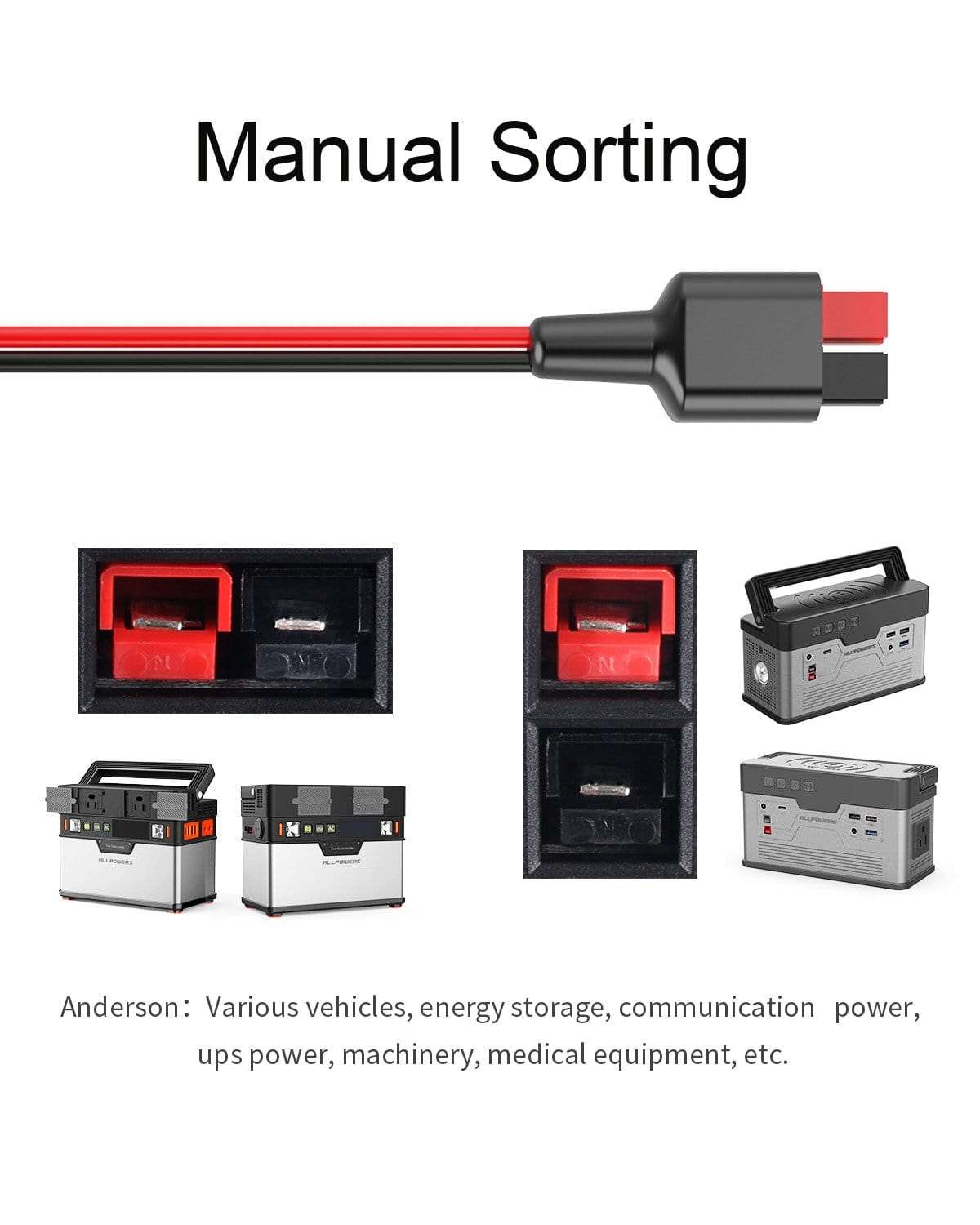 ALLPOWERS Cable adaptador Anderson a conector - Image 5