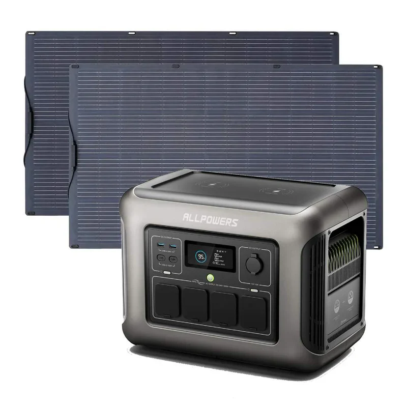 ALLPOWERS Generador Solar 1800W (R1500 + SF200 Panel Solar Flexible 200W) - Image 11