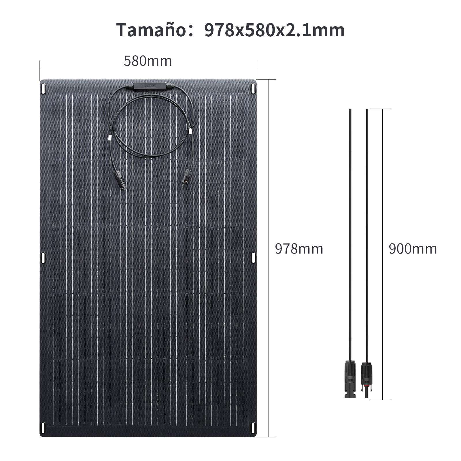 ALLPOWERS Generador Solar 1800W (R1500 + SF200 Panel Solar Flexible 200W) - Image 4