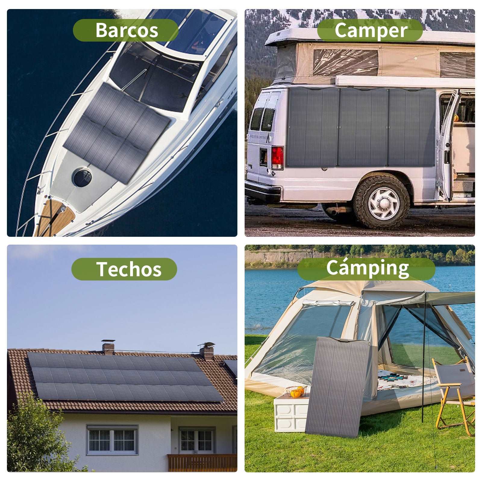 ALLPOWERS Generador Solar 1800W (R1500 + SF200 Panel Solar Flexible 200W) - Image 9