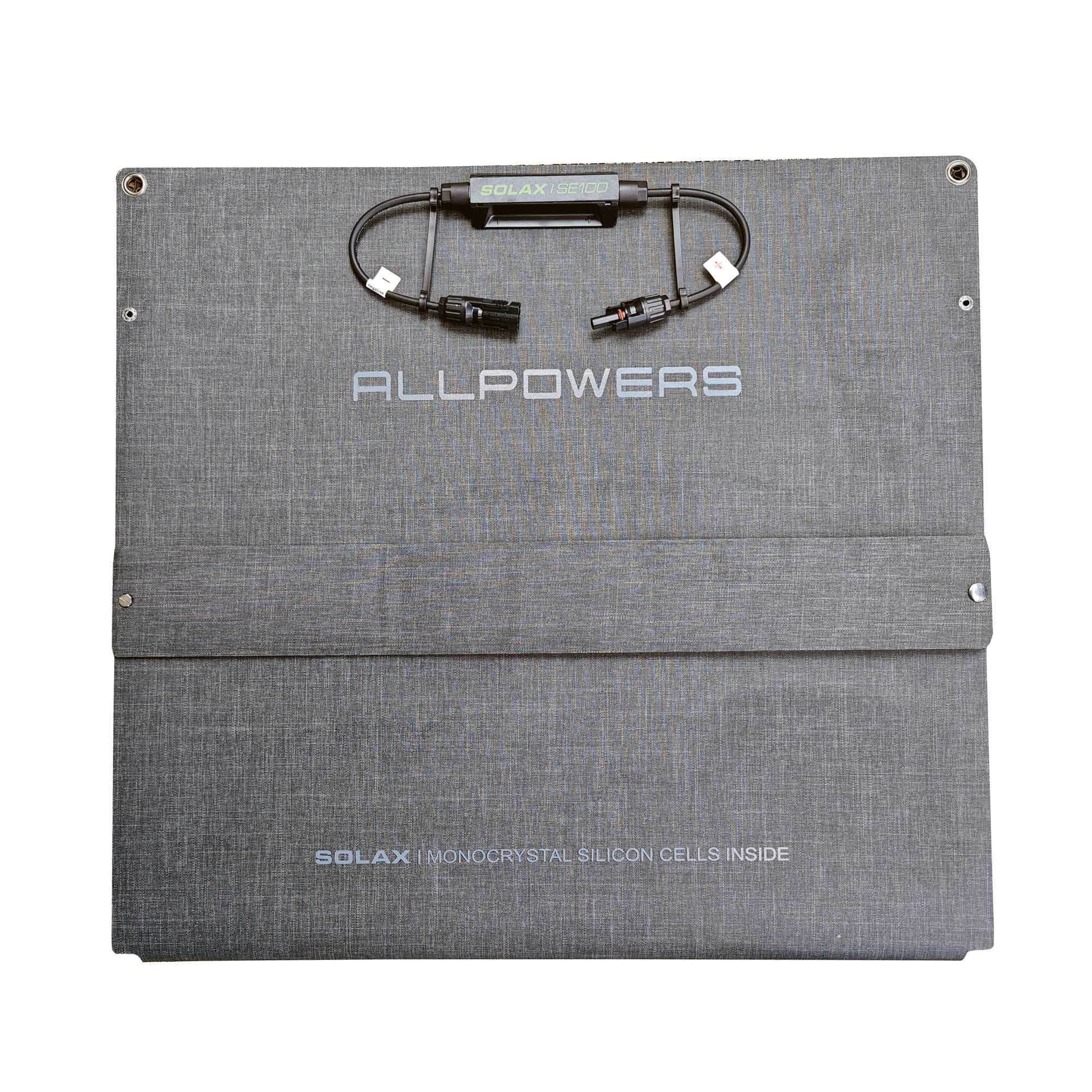 ALLPOWERS Generador Solar 1800W (R1500 + SOLAX SE100 Panel Solar 100W) - Image 6