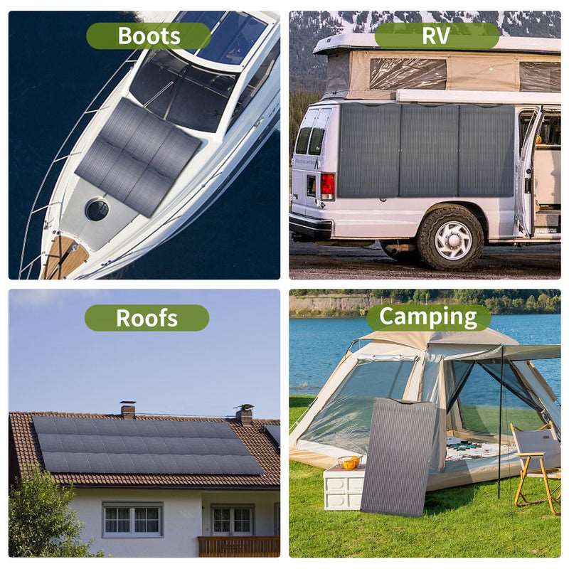 ALLPOWERS Generador Solar 2000W ( S2000 + SF100 Panel Solar Flexible 100W) - Image 5