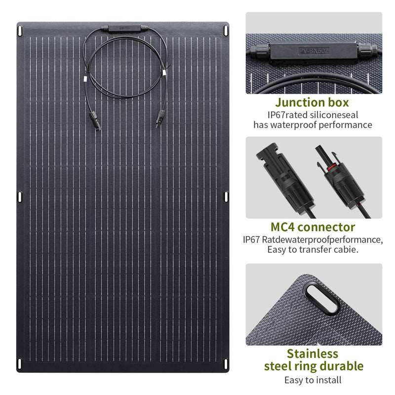 ALLPOWERS Generador Solar 2000W ( S2000 + SF100 Panel Solar Flexible 100W) - Image 8