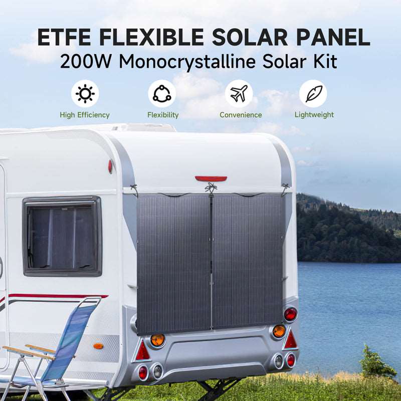 ALLPOWERS Generador Solar 2400W (S2000 Pro + SF200 Panel Solar Flexible 200W) - Image 3