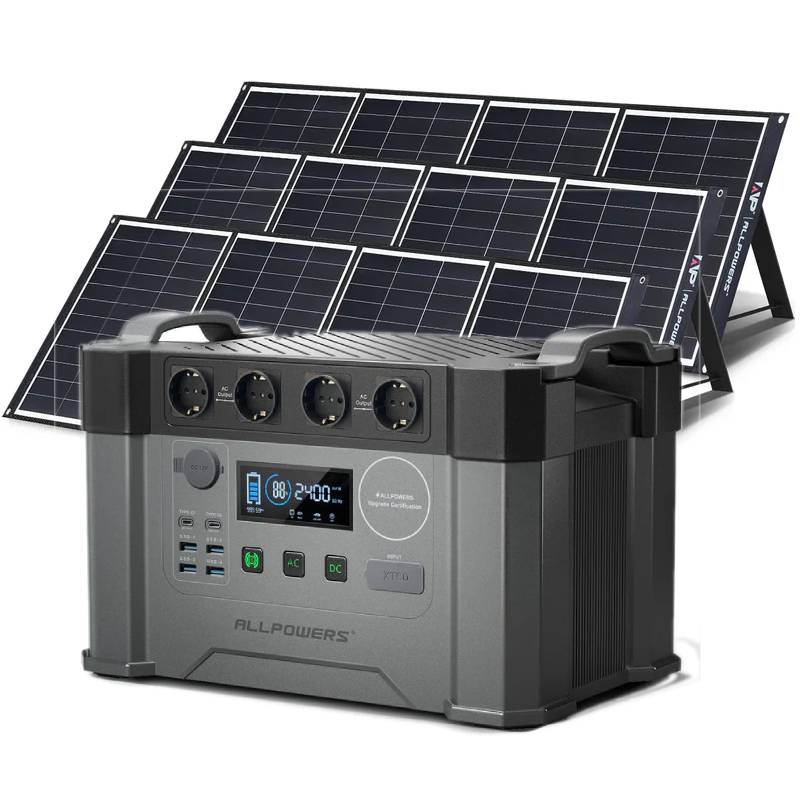ALLPOWERS Generador Solar 2400W (S2000 Pro + SP035 Panel Solar  200W) - Image 10