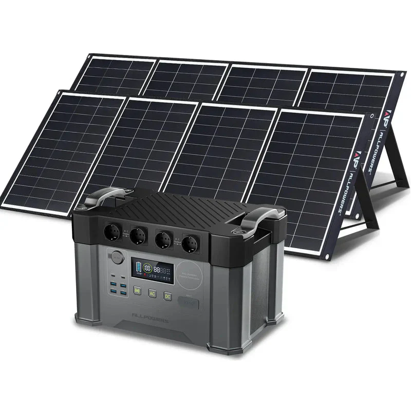 ALLPOWERS Generador Solar 2400W (S2000 Pro + SP035 Panel Solar  200W) - Image 9