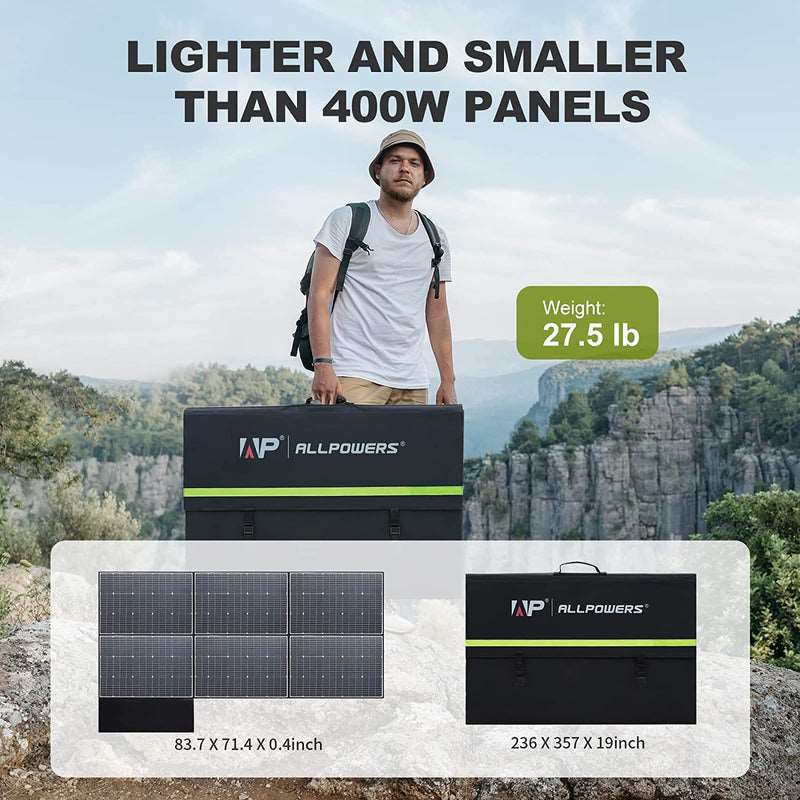 ALLPOWERS Generador Solar 2400W (S2000 Pro + SP039 Panel Solar 600W) - Image 8