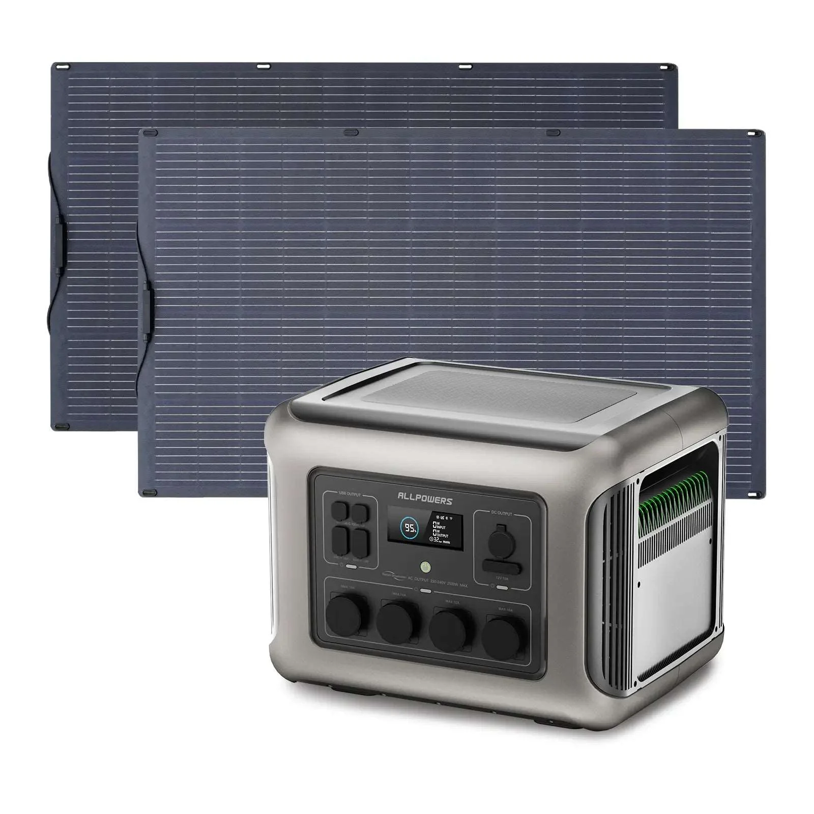 ALLPOWERS Generador Solar 2500W (R2500\R2500 V2 + SF200 Panel Solar Flexible 200W) - Image 11