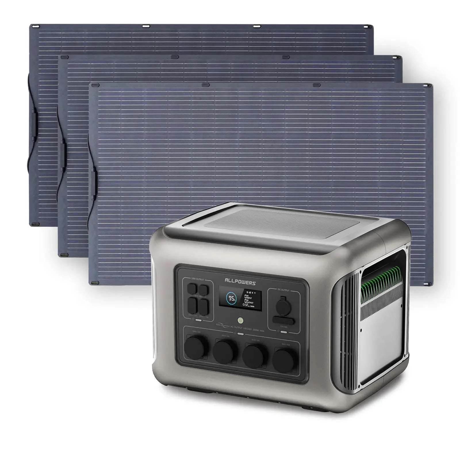 ALLPOWERS Generador Solar 2500W (R2500\R2500 V2 + SF200 Panel Solar Flexible 200W) - Image 12
