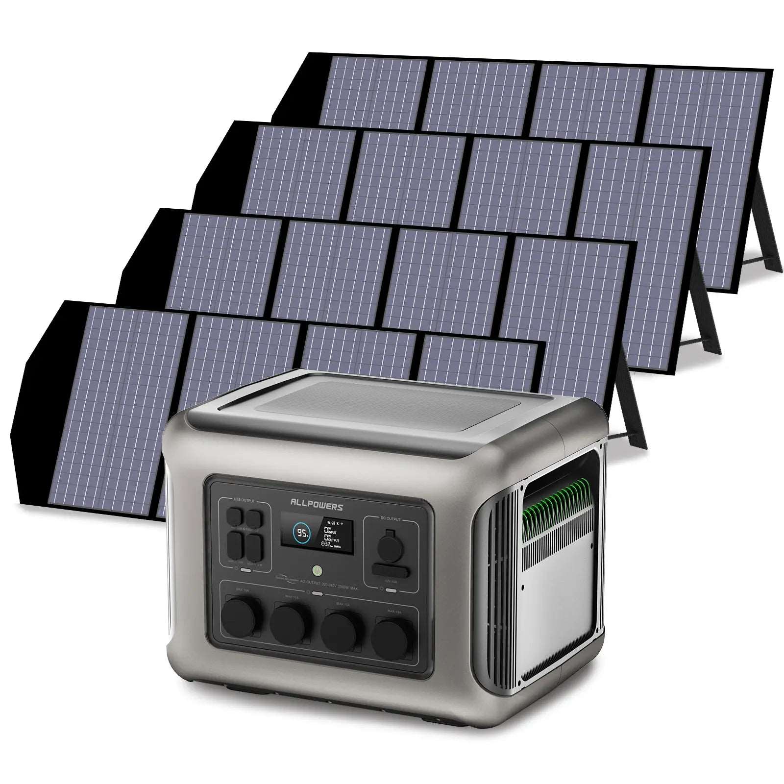 ALLPOWERS Generador Solar 2500W (R2500\R2500 V2 + SP029 Panel Solar 140W ) - Image 11
