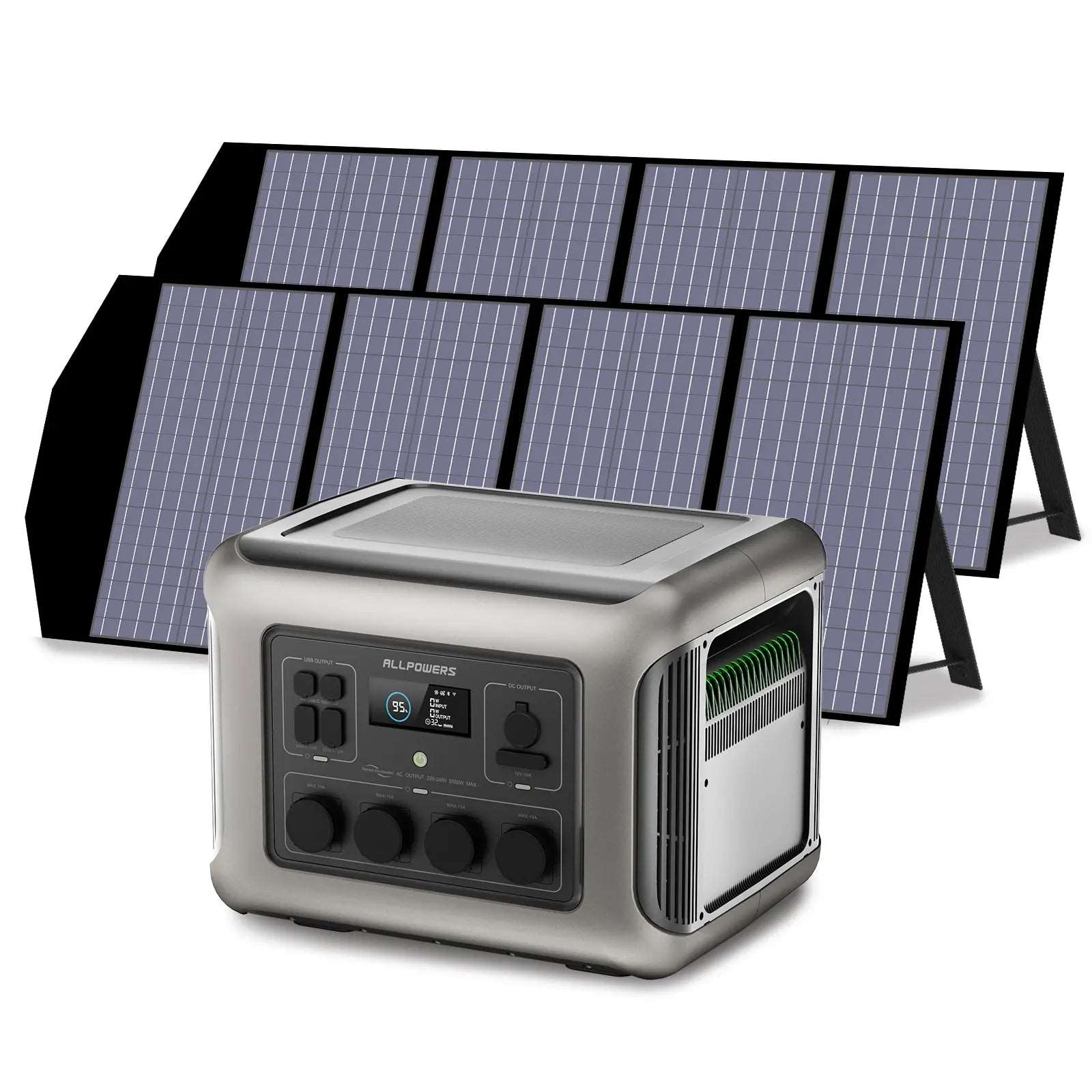 ALLPOWERS Generador Solar 2500W (R2500\R2500 V2 + SP029 Panel Solar 140W ) - Image 9