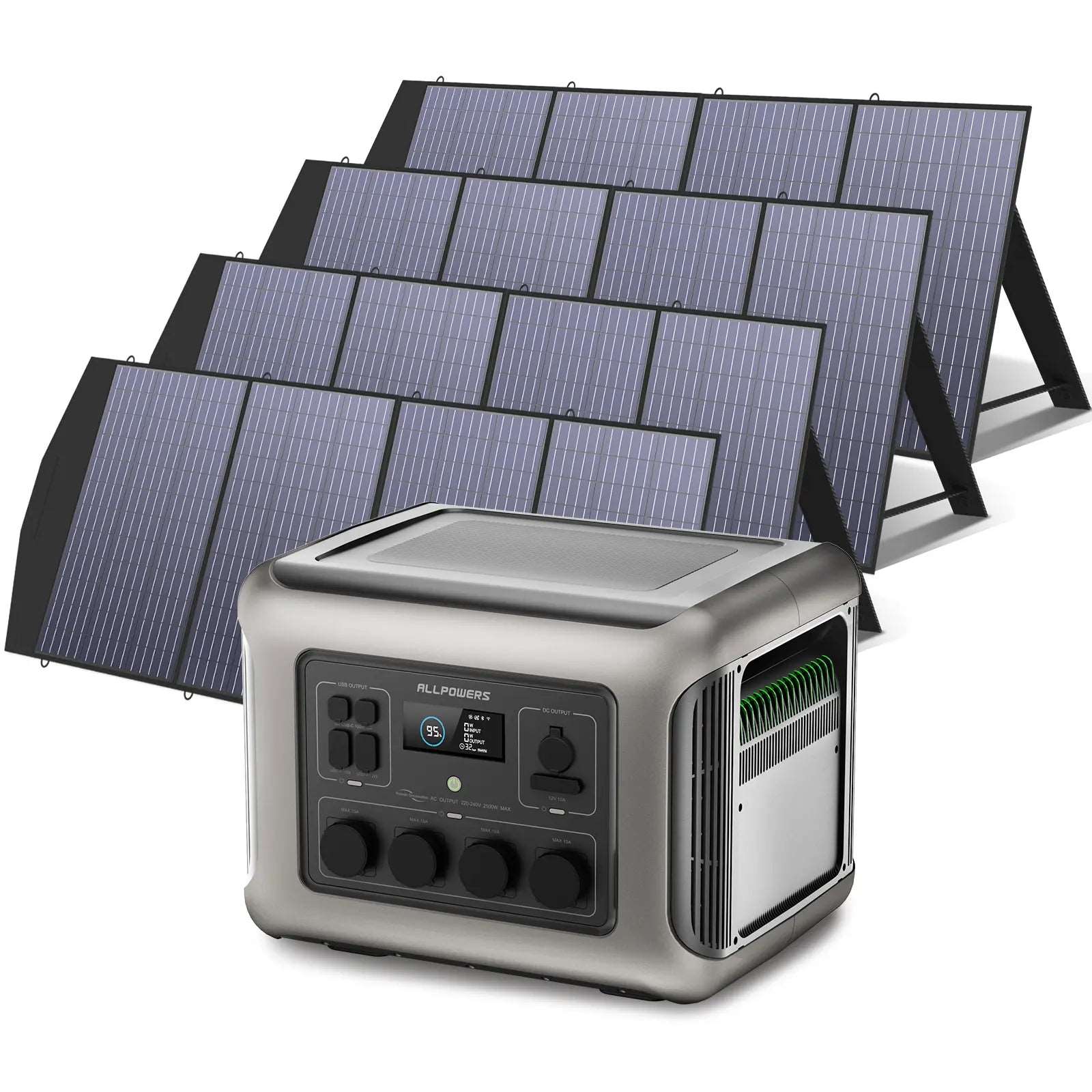 ALLPOWERS Generador Solar 2500W ( R2500\R2500 V2 + SP033 Panel Solar 200W) - Image 11
