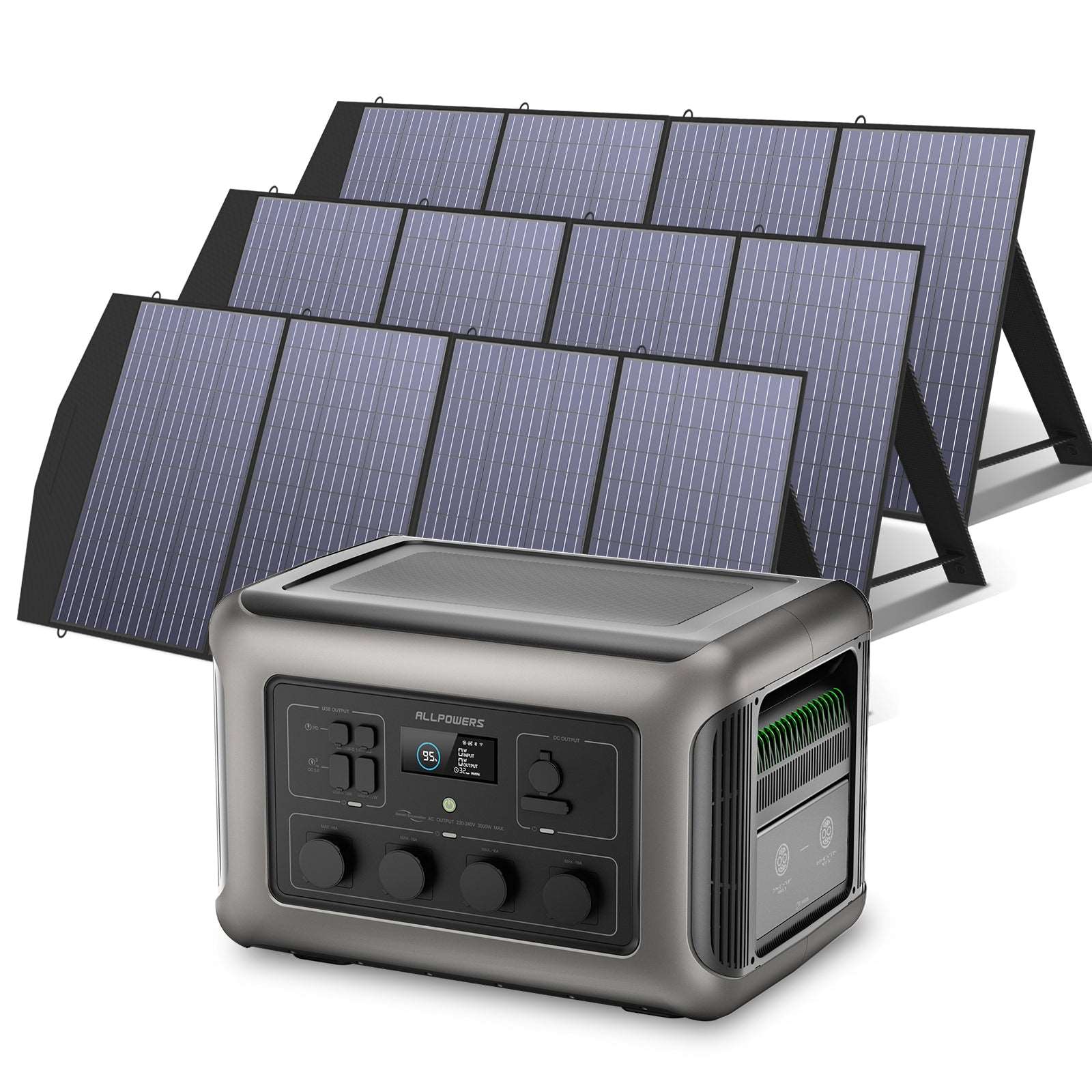 ALLPOWERS Generador Solar 3500W (R3500 + SP033 Panel Solar 200W) - Image 10