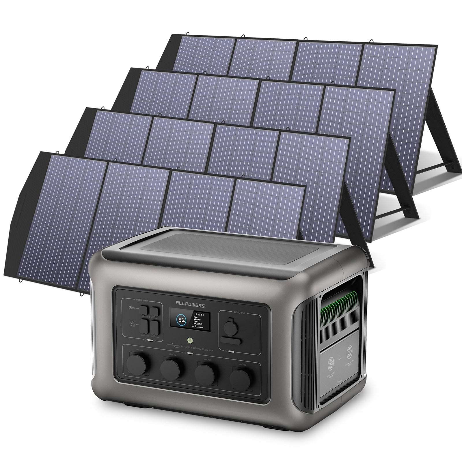 ALLPOWERS Generador Solar 3500W (R3500 + SP033 Panel Solar 200W) - Image 11