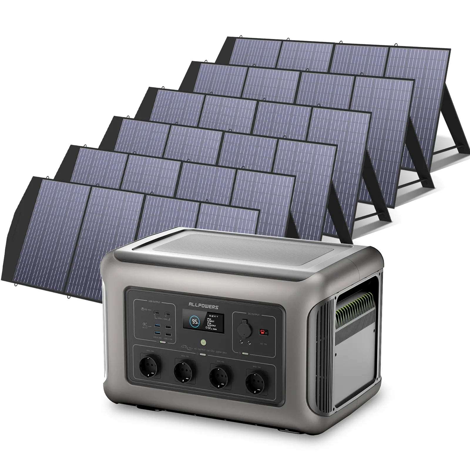 ALLPOWERS Generador Solar 3500W (R3500 + SP033 Panel Solar 200W) - Image 12