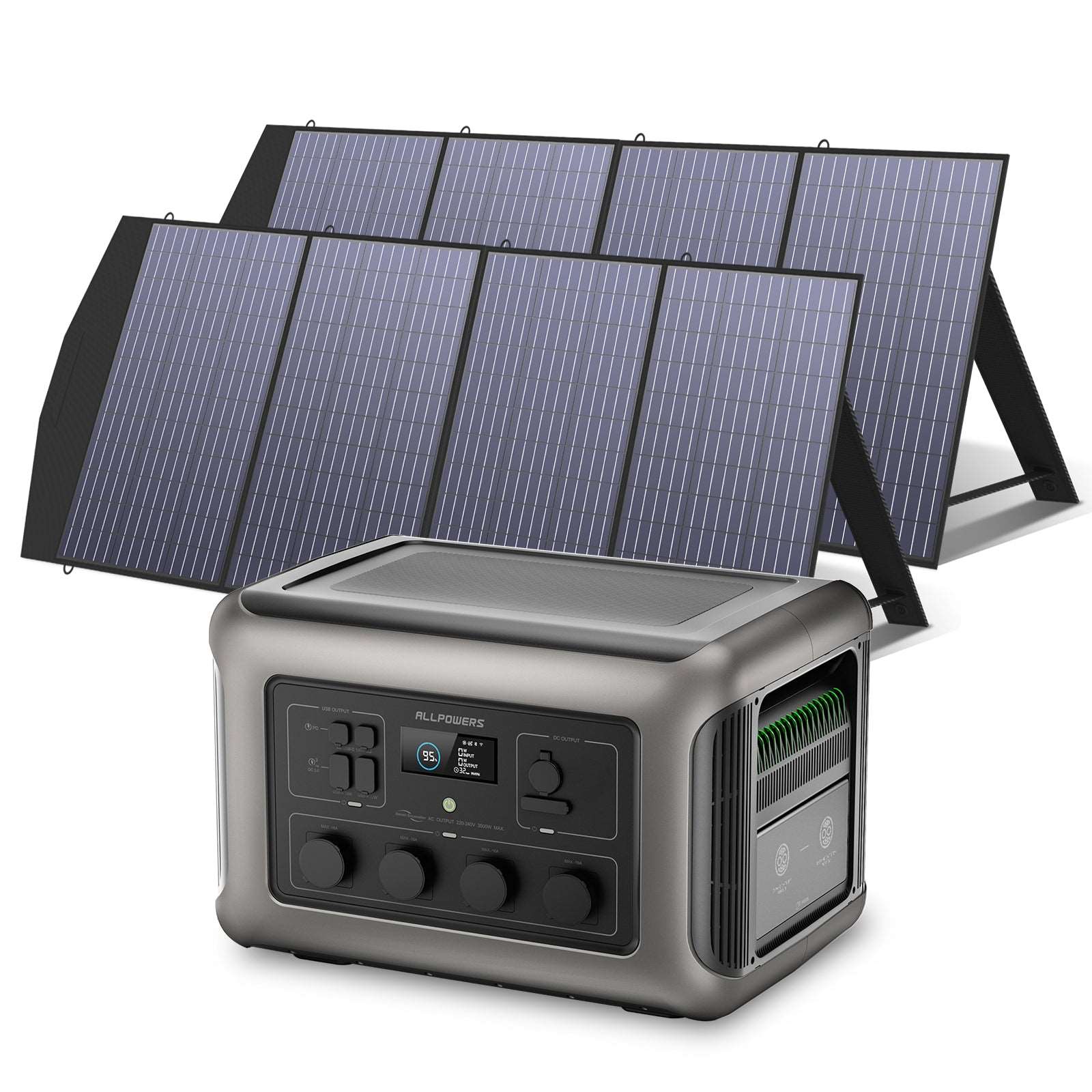 ALLPOWERS Generador Solar 3500W (R3500 + SP033 Panel Solar 200W) - Image 9