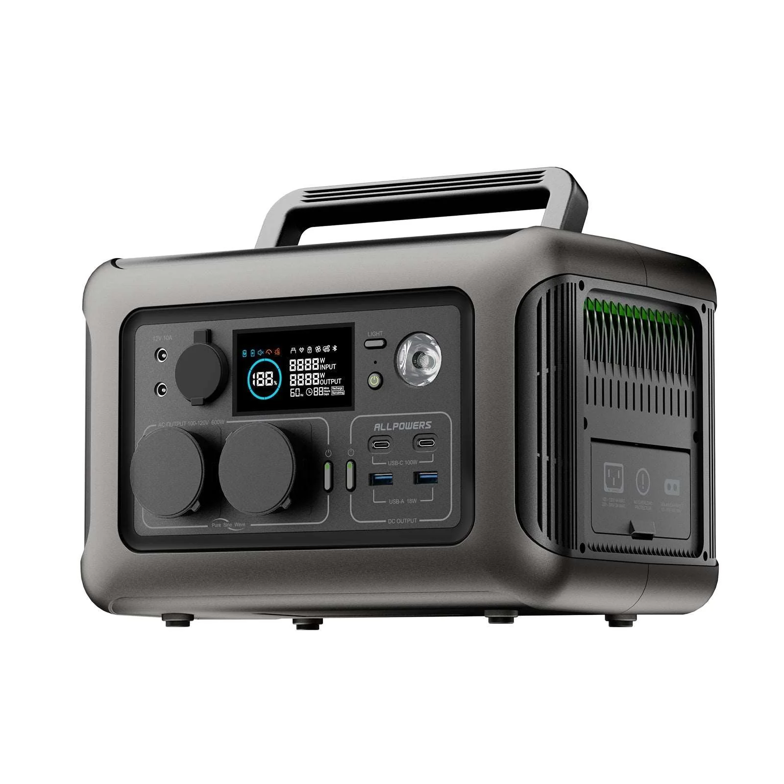 ALLPOWERS Generador Solar 600W (R600 + SP033 Panel Solar 200W) - Image 11