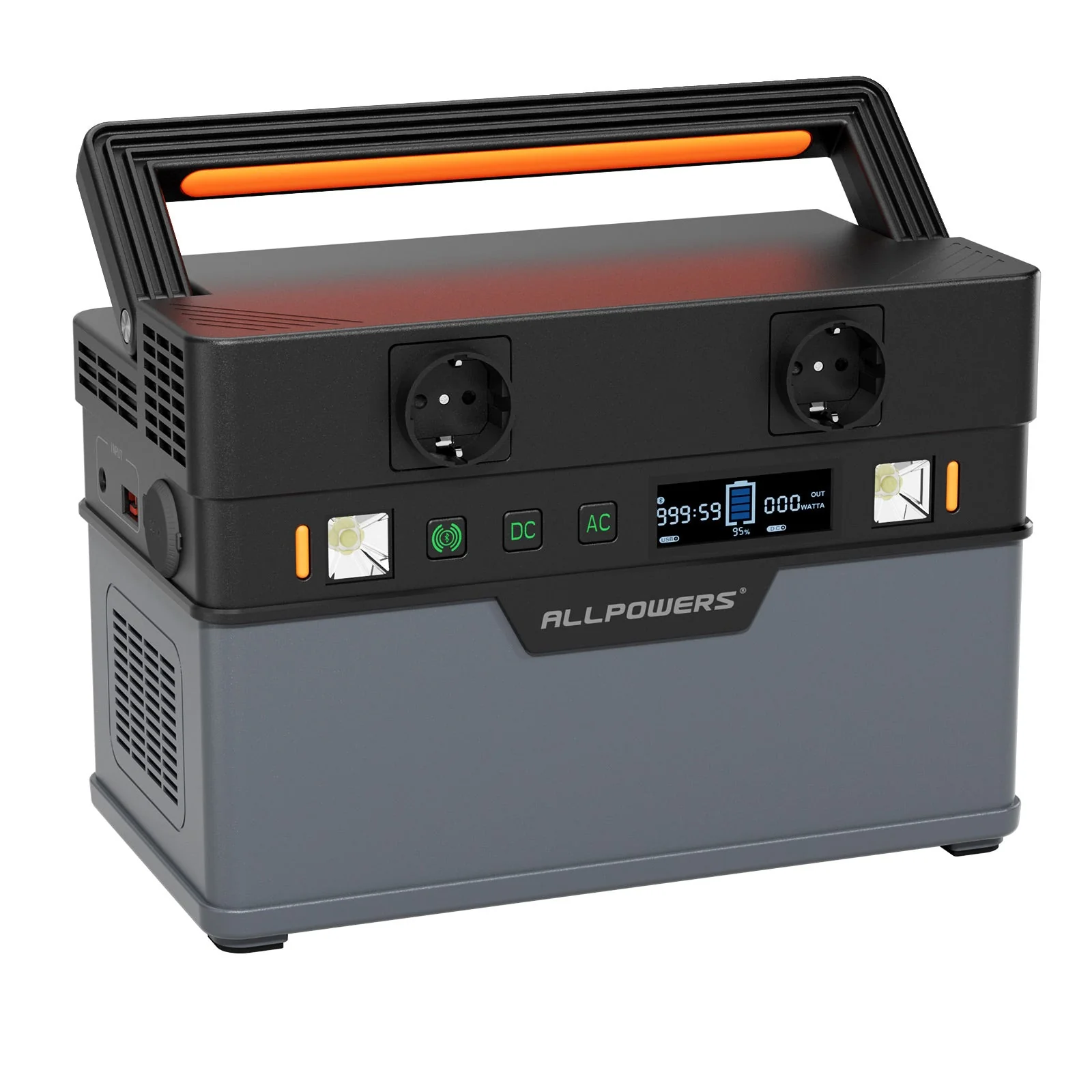 ALLPOWERS S700 Estación de Energía Portátil 700W 604Wh - Image 3