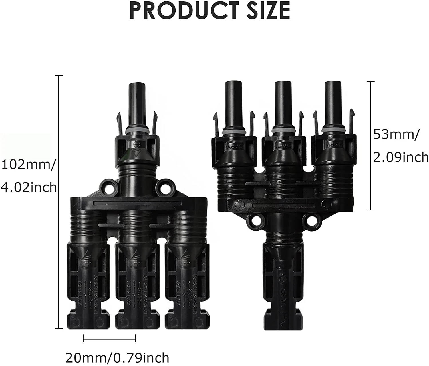 ALLPOWERS Solar T Branch Connectors for Parallel - Image 5