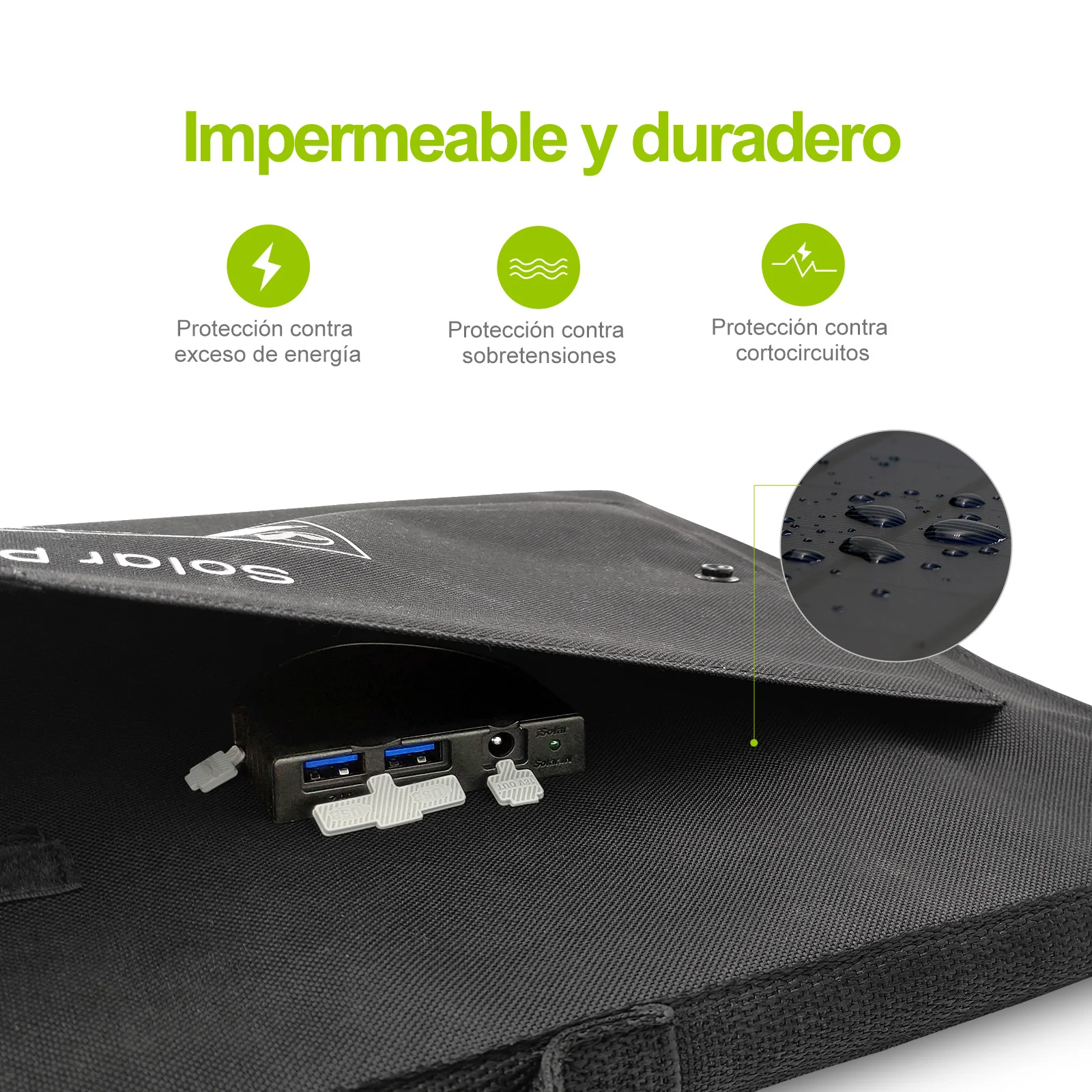 ALLPOWERS SP020 Placa Solar Portátil Monocristalino 60W - Image 8